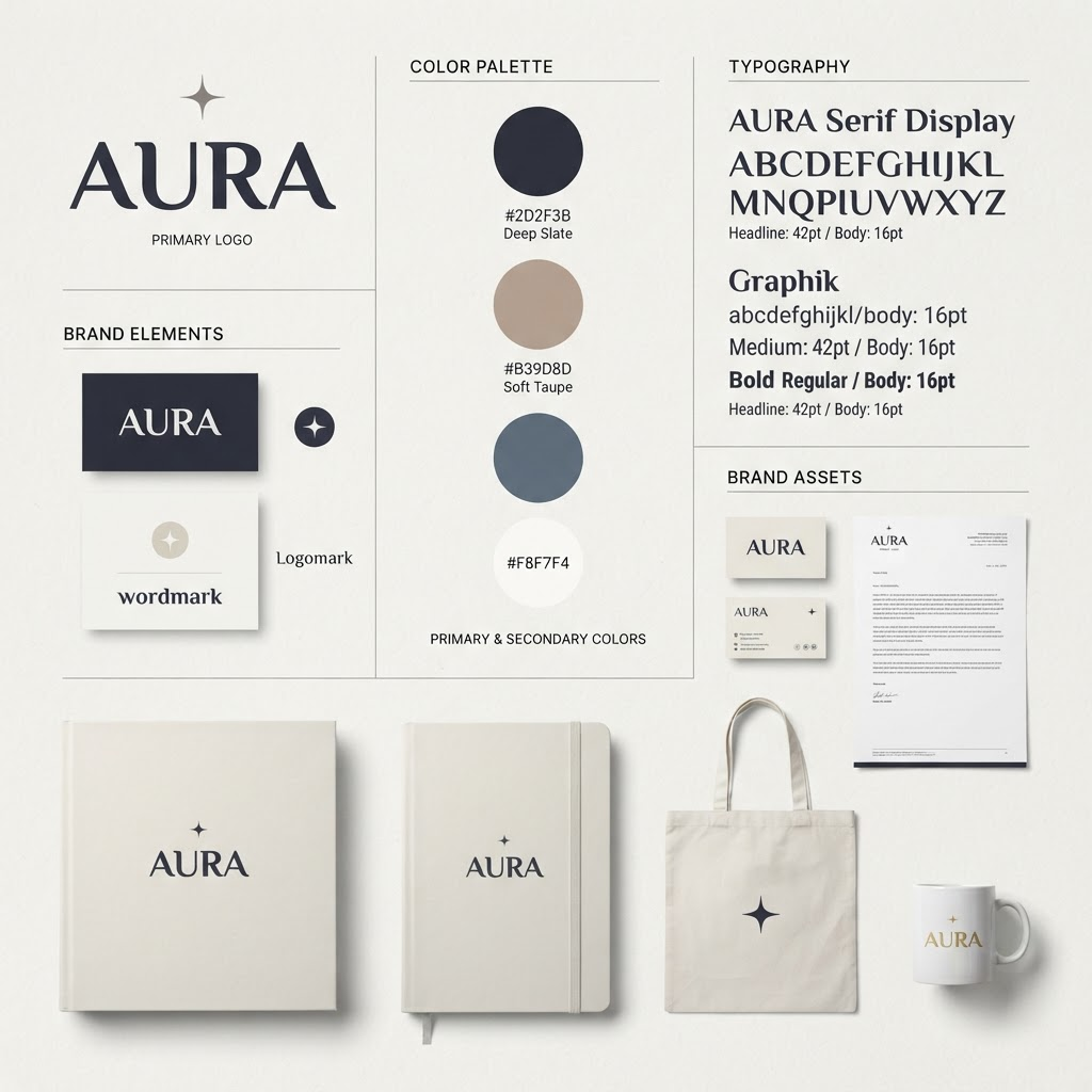 Full Brand Identity System preview
