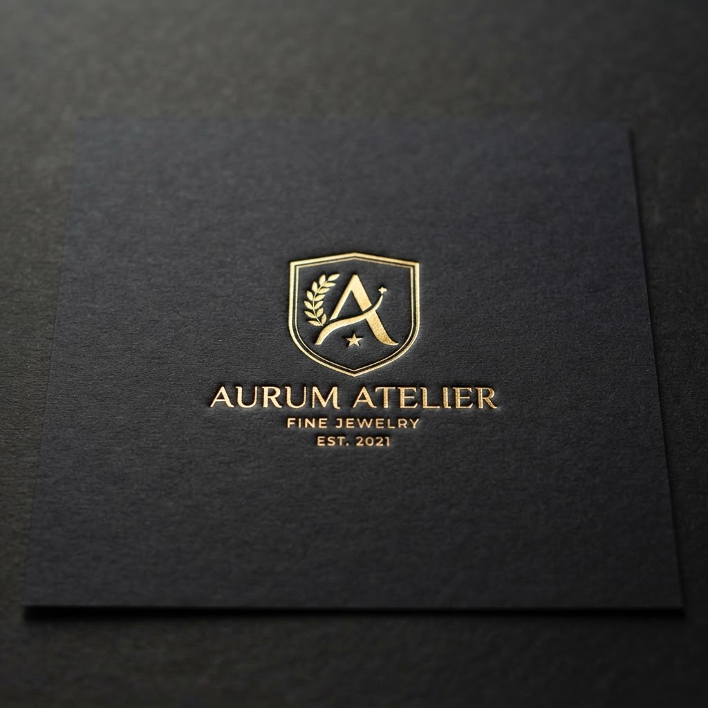 Gold Foil Luxury Emblem preview